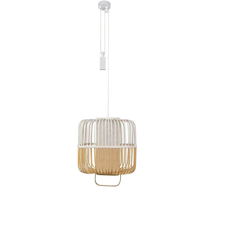 Forestier Pendelleuchte Bamboo Sqare