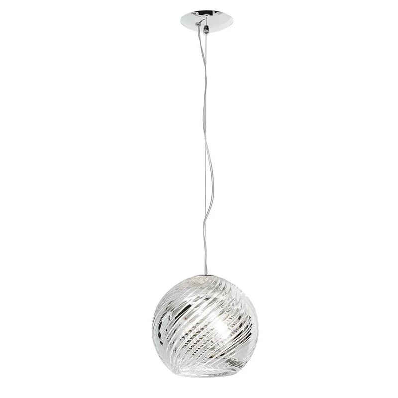 Fabbian Diamond&Swirl Pendelleuchte Swirl Ø 22cm