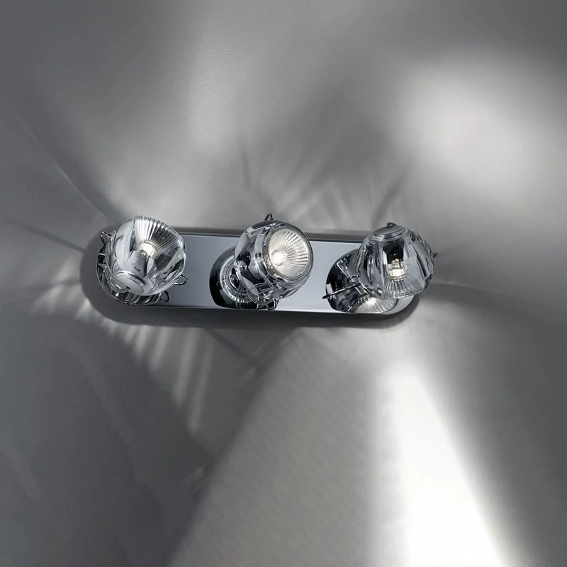 Fabbian Beluga Wand- & Deckenlampe 3-flammig