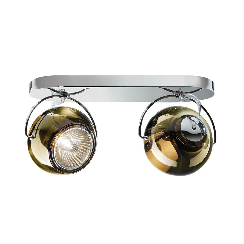 Fabbian Beluga Wand- & Deckenlampe 2-flammig
