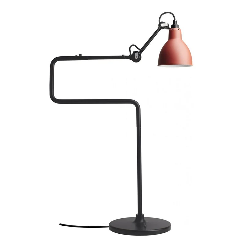 DCWéditions Gras N°317 Tischlampe mit Schirm schwenkbar