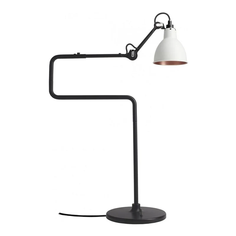DCWéditions Gras N°317 Tischlampe mit Schirm schwenkbar