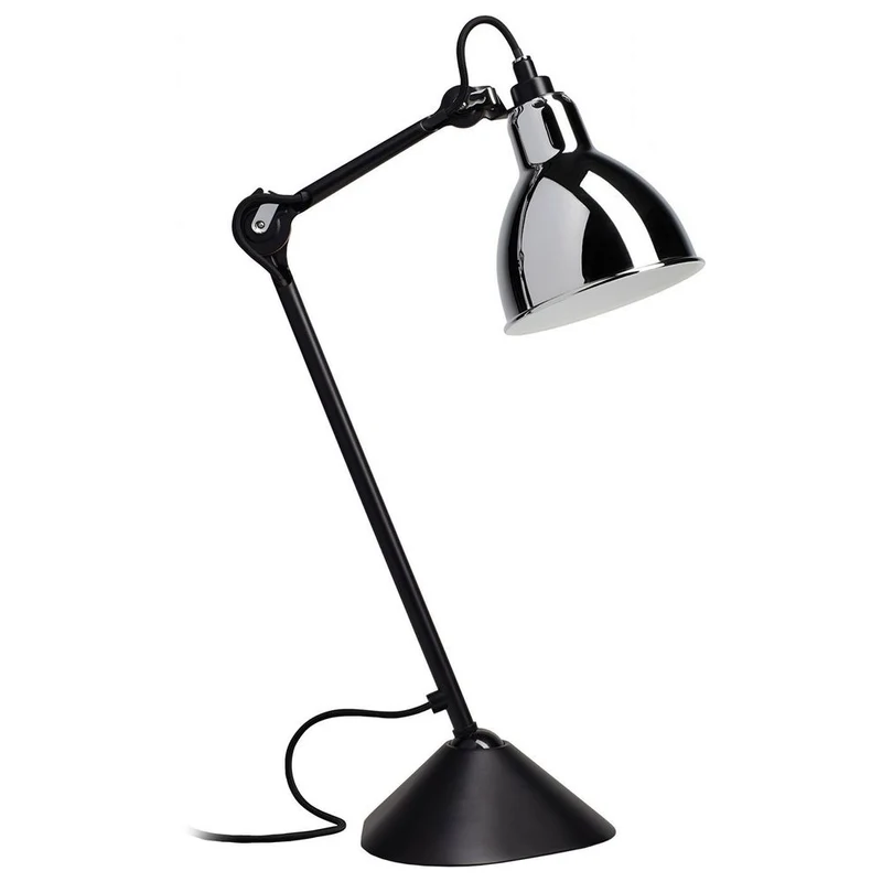 DCWéditions Gras N°205 Tischlampe mit Schirm schwenkbar