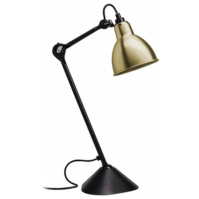 DCWéditions Gras N°205 Tischlampe mit Schirm schwenkbar