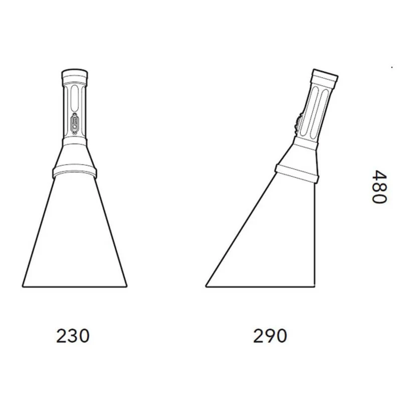 Flash Metall Akku Tischlampe mit Fernbedienung
