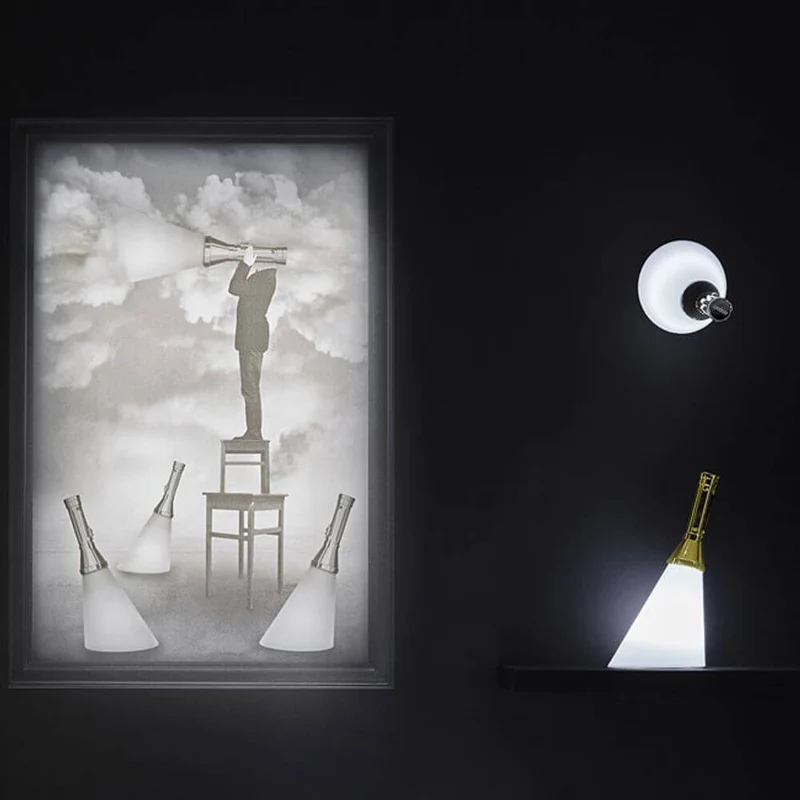 Flash Akku LED Tischlampe mit Fernbedienung