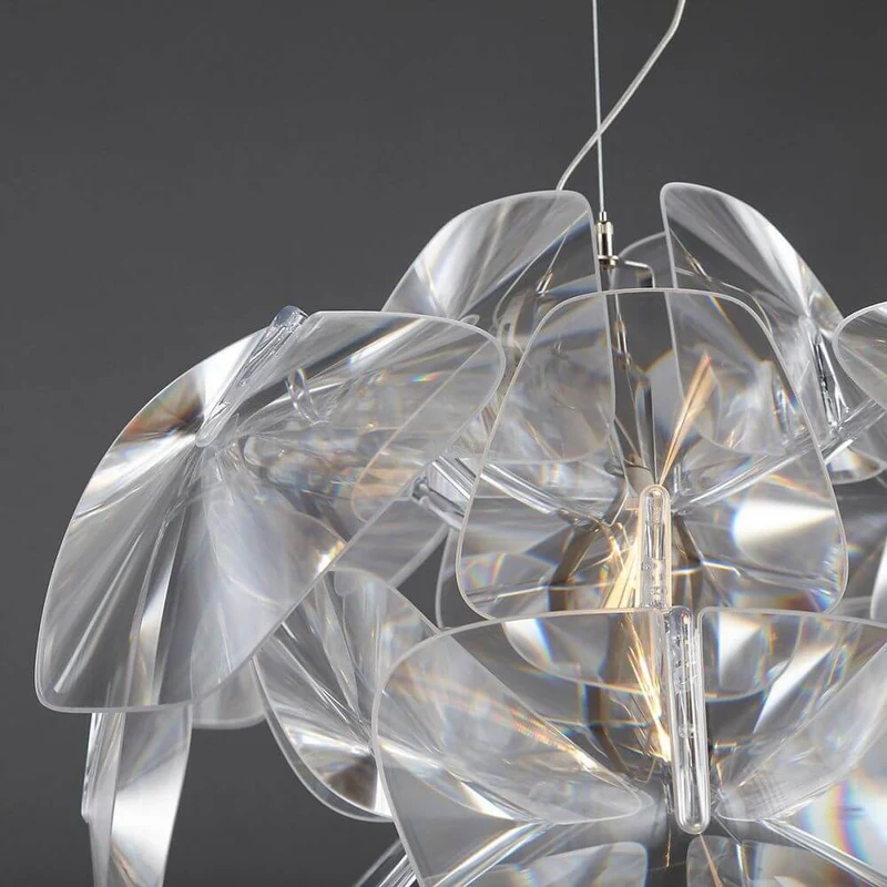 Luceplan Hängeleuchte Hope Ø 61cm transparent