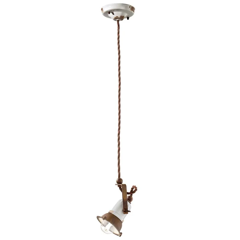 Ferroluce Loft Hängeleuchte Ø 9cm
