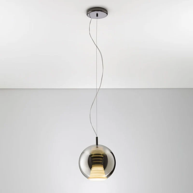 Fabbian Beluga Royal LED-Pendelleuchte Ø20cm