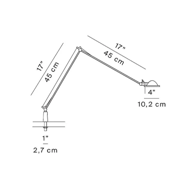 Luceplan Berenice Schreibtischlampe