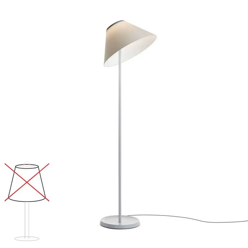 Luceplan Cappuccina LED Stehlampe (Body ohne Schirm) Dimmbar 12W 2700K