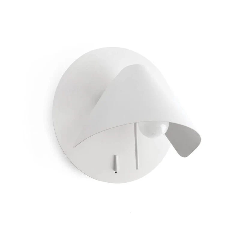 Noon Wandlampe Weiß