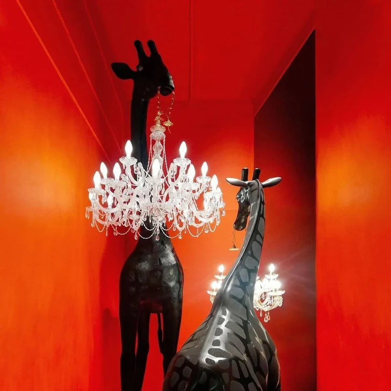 Giraffe in Love M Stehleuchte 265cm