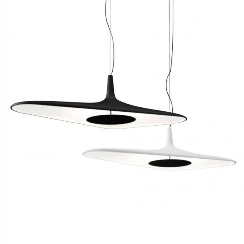 Luceplan LED Hängelampe Soleil Noir 120 x 62cm