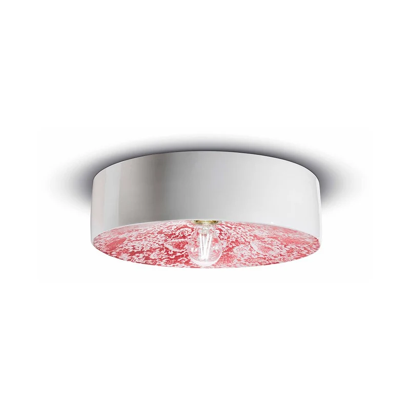 Ferroluce Keramik-Deckenleuchte Pi Ø 40cm