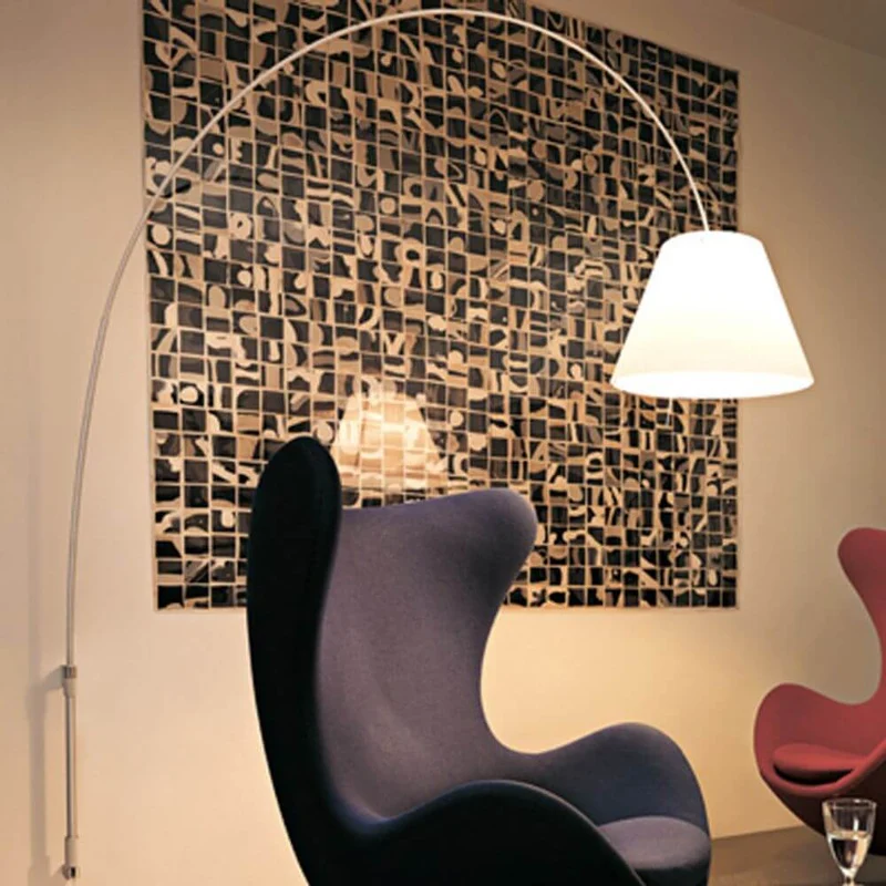 Luceplan Lady Costanza Wandleuchte 215-248cm Alu