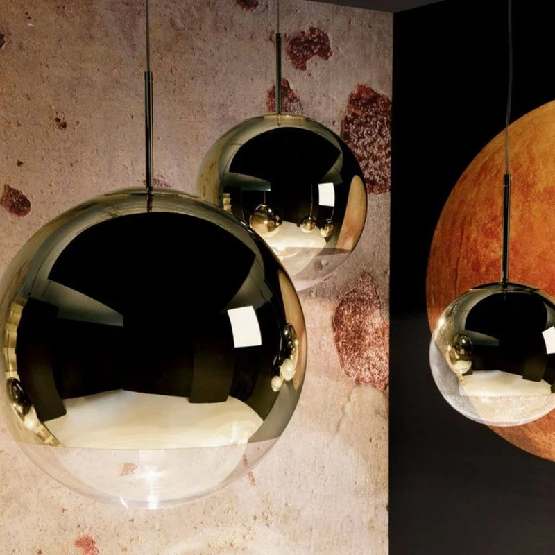 Tom Dixon Mirror Ball 40cm 3er Pendellampe