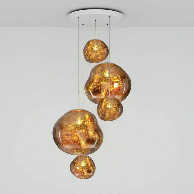Tom Dixon Melt Large LED Hängelampe 5er Mobile