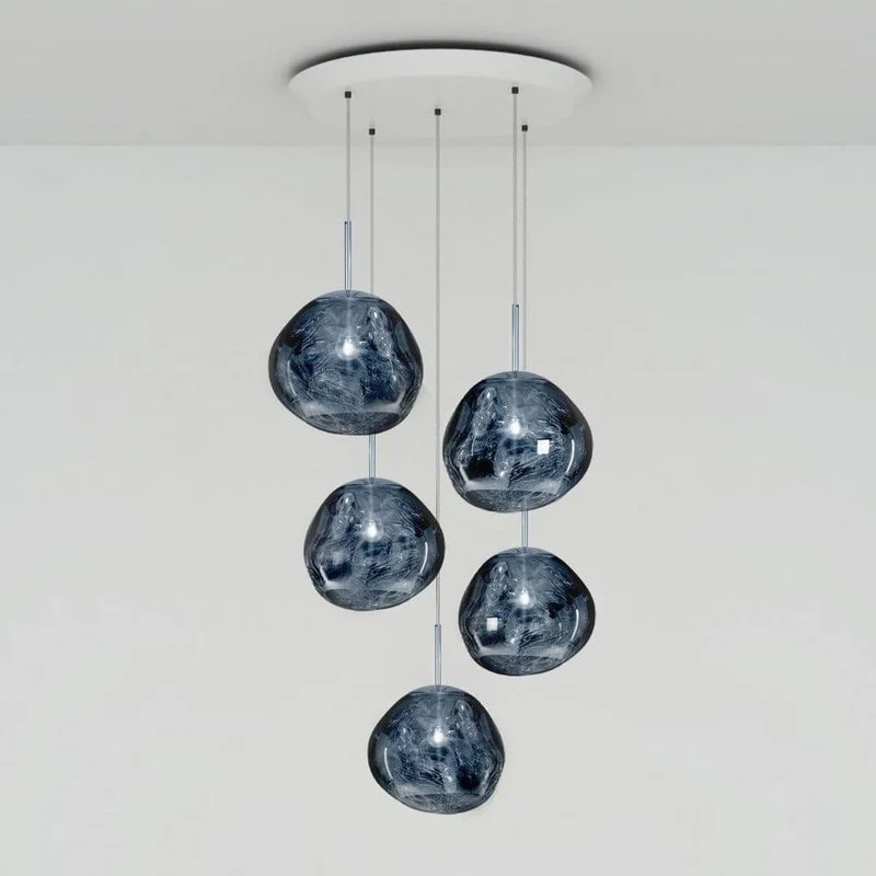 Tom Dixon Melt Mini LED Pendellampe 5er Mobile