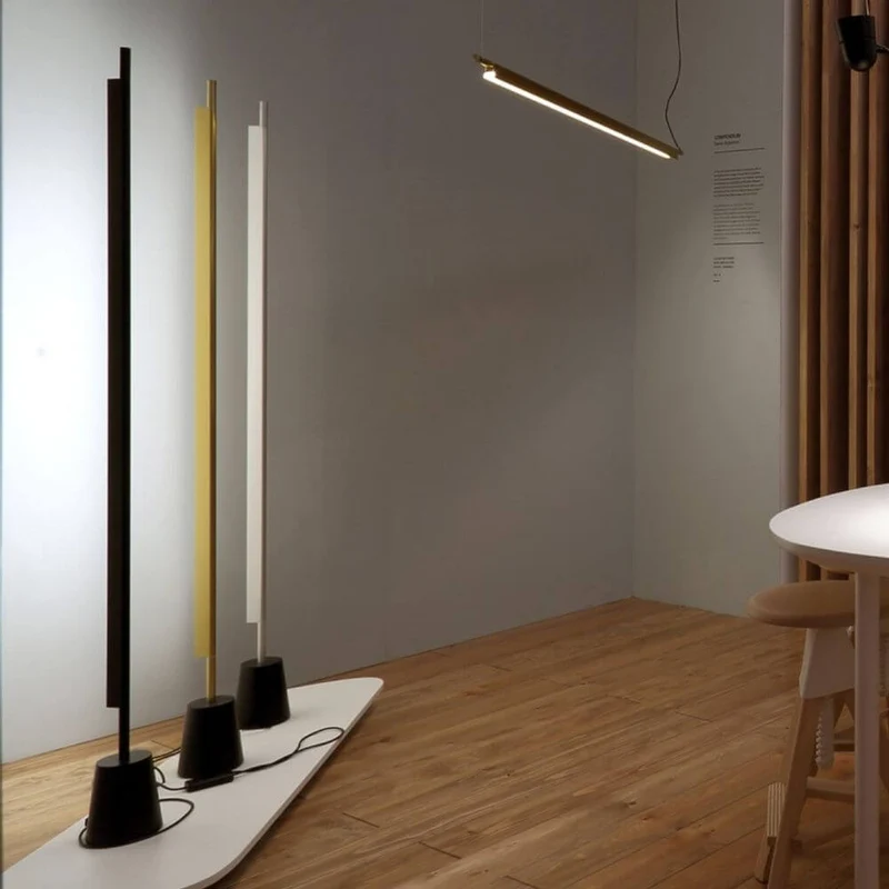 Luceplan Compendium LED Stehlampe (ohne Base) 3000K Schwarz