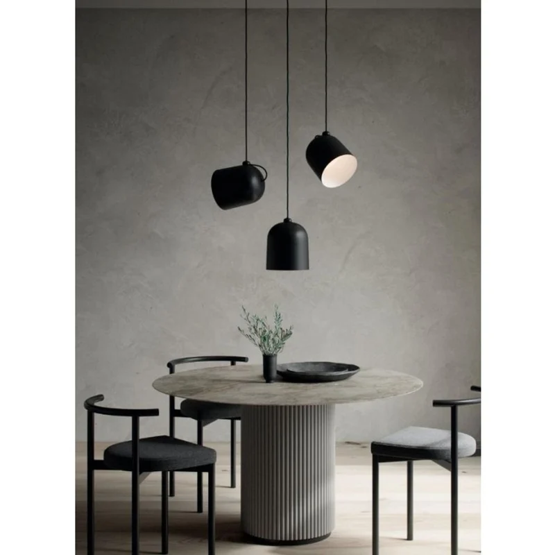 LED Pendelleuchte Angle Schwarz