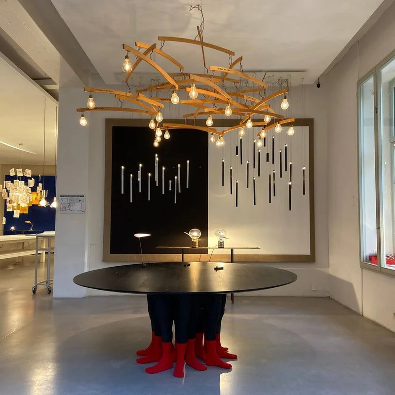 Ingo Maurer Flying Flames Downlight