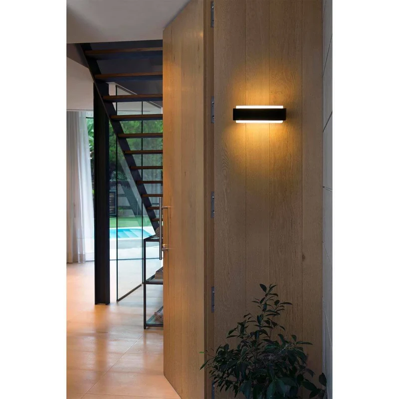 LED Außenwandleuchte STICKER IP65 Dunkelgrau