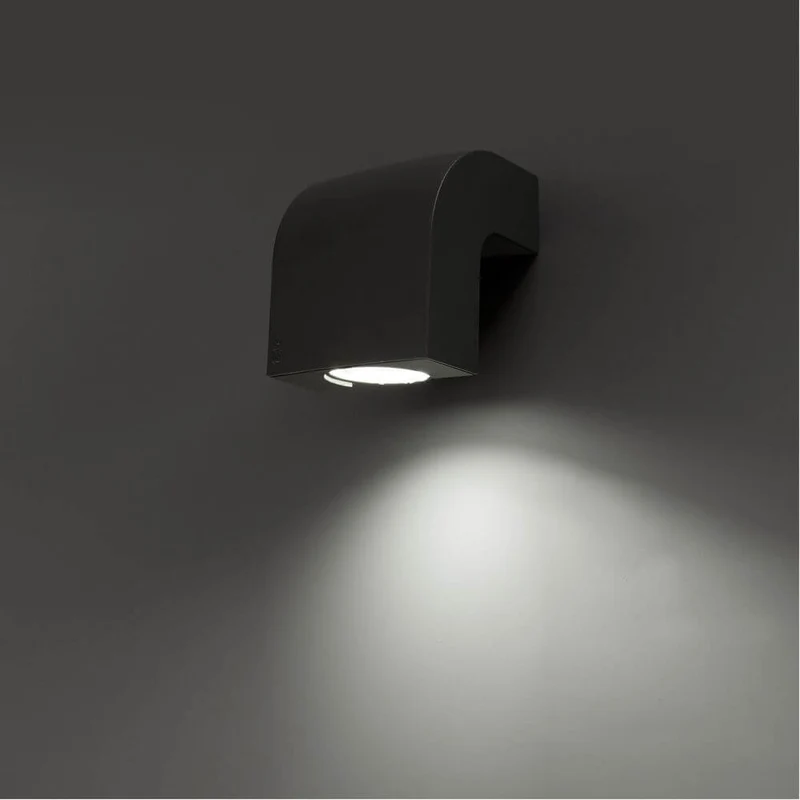 Außenwandlampe KLAMP IP44 Dunkelgrau