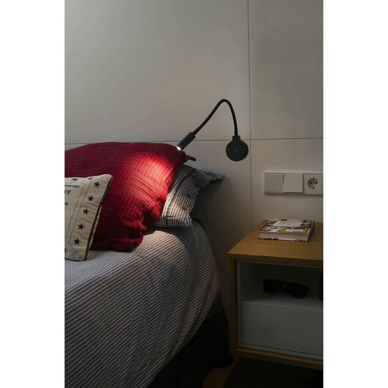 LED Leseleuchte PIXIE 3W 2700K Schwarz