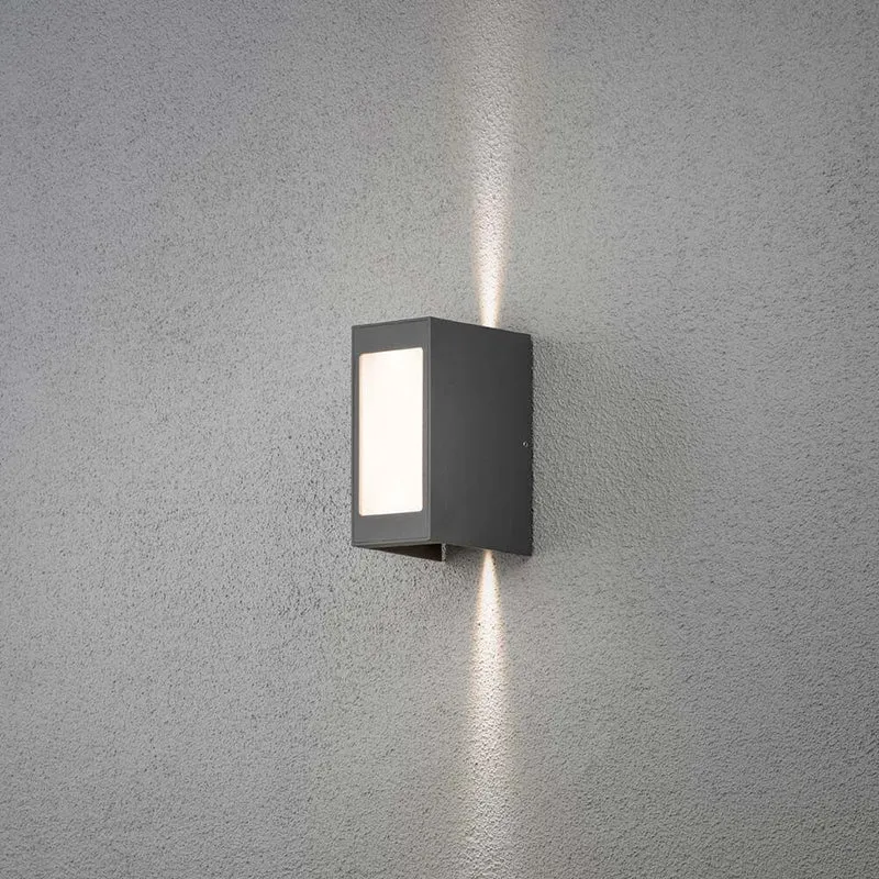 Cremona LED Außen-Wandleuchte Lichtstrahl einstellbar Anthrazit
