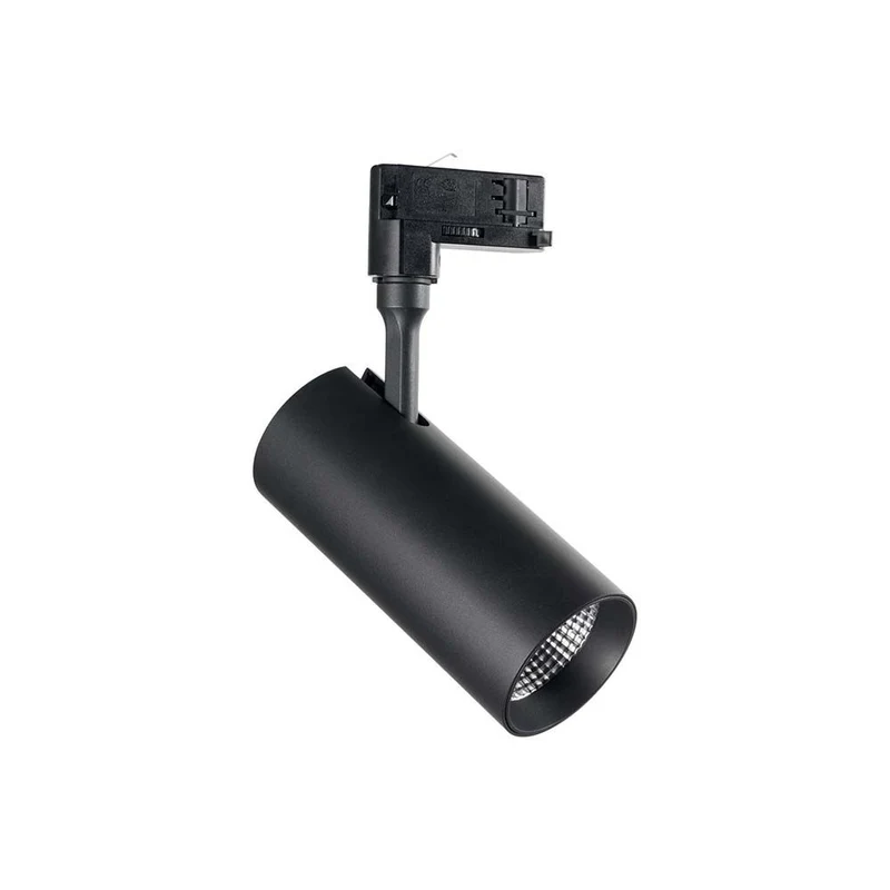 Schienenleuchte Smile 30W Cri90 20 3000K Schwarz
