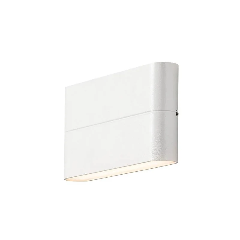 Chieri LED Außen-Wandleuchte Weiß, opales Acrylglas