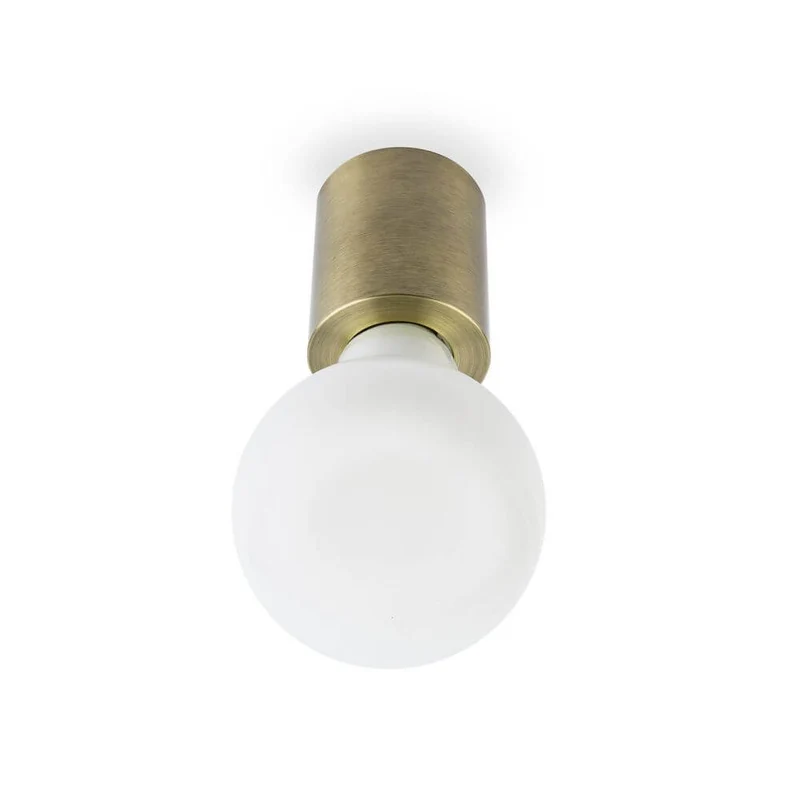 Wandleuchte TEN Altgold