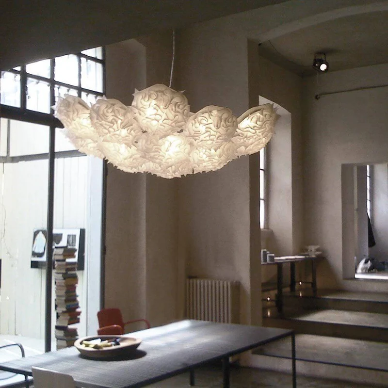 Slamp Hängelampe Veli 7 Weiß, Schwarz