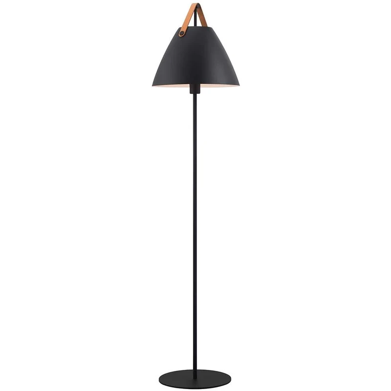 Stehlampe Strap Schwarz