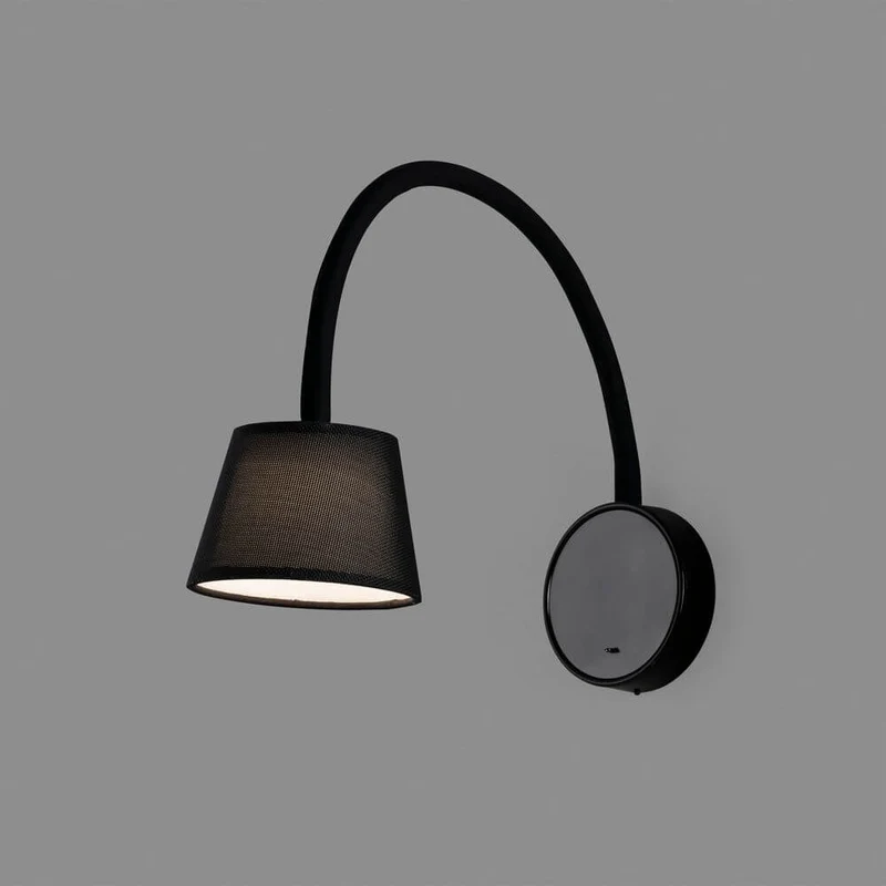 LED Lesewandleuchte BLOME Schwarz