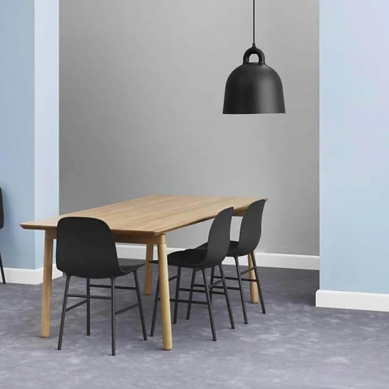 Pendelleuchte Bell L Ø 55cm Schwarz