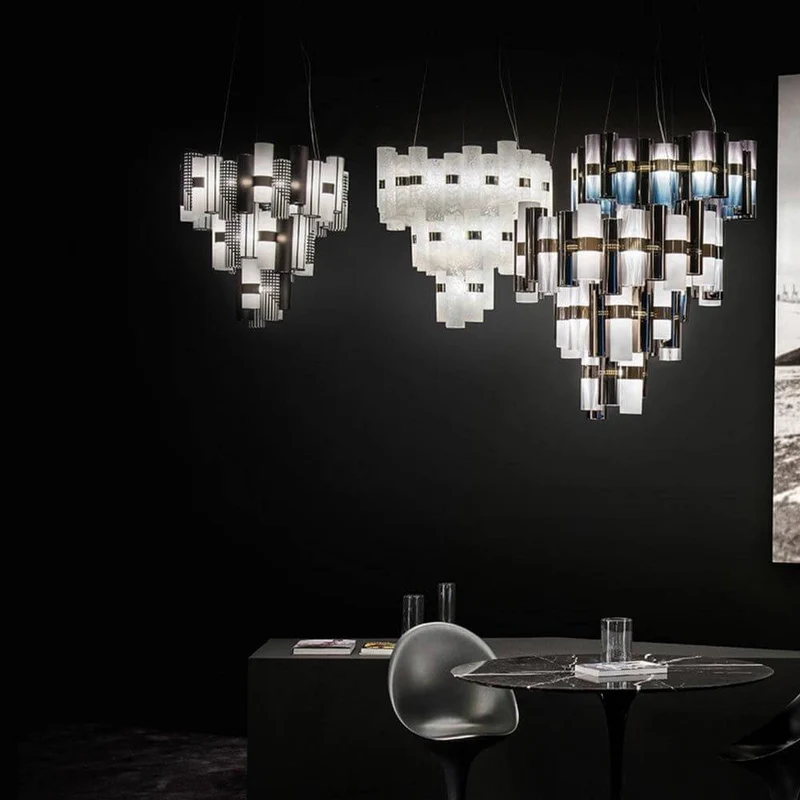 Slamp LED Pendelleuchte La Lollo Medium 2500lm 2700K Anthrazit, Weiß
