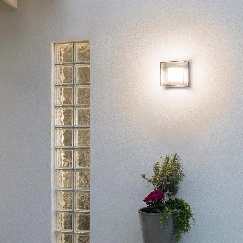 Sanremo LED Außen-Wandleuchte Grau