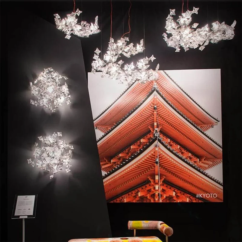 Slamp LED Deckenleuchte Hanami 2500lm 2700K Prisma