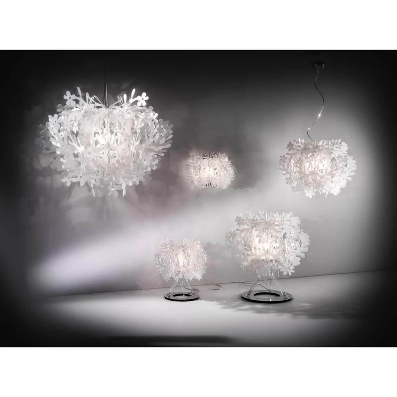 Slamp Pendelleuchte Fiorella Weiß