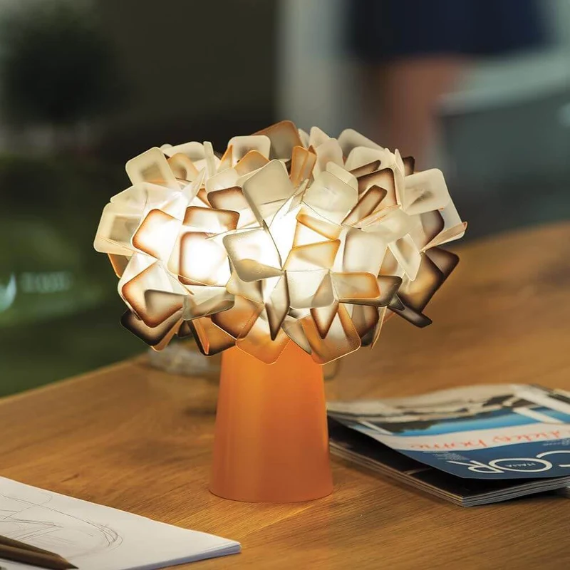 Slamp Tischleuchte Clizia Orange