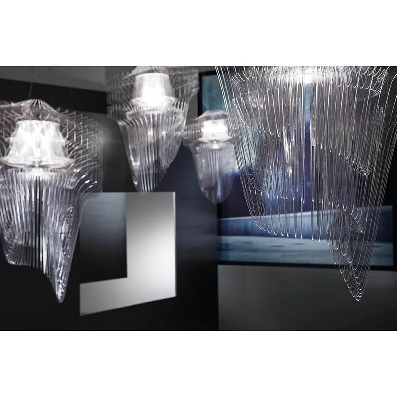 Slamp LED Hängelampe Aria Large 7000lm 2700K Transparent
