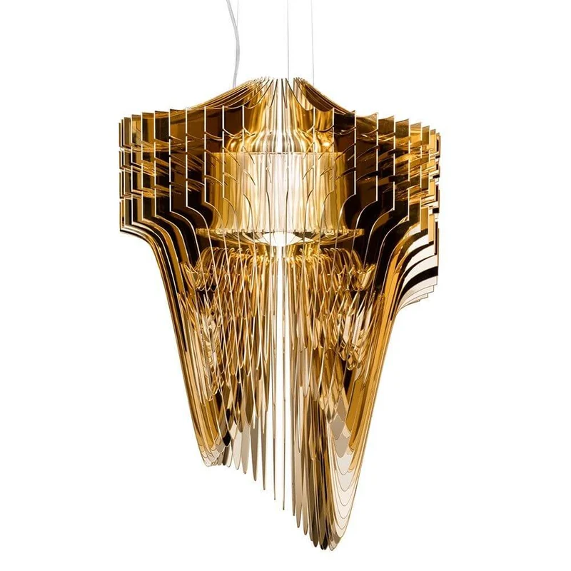 Slamp LED Hängeleuchte Aria Large 7000lm 2700K Gold