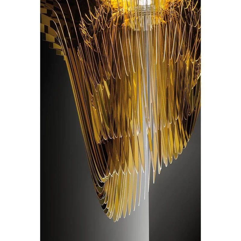 Slamp LED Hängeleuchte Aria Large 7000lm 2700K Gold