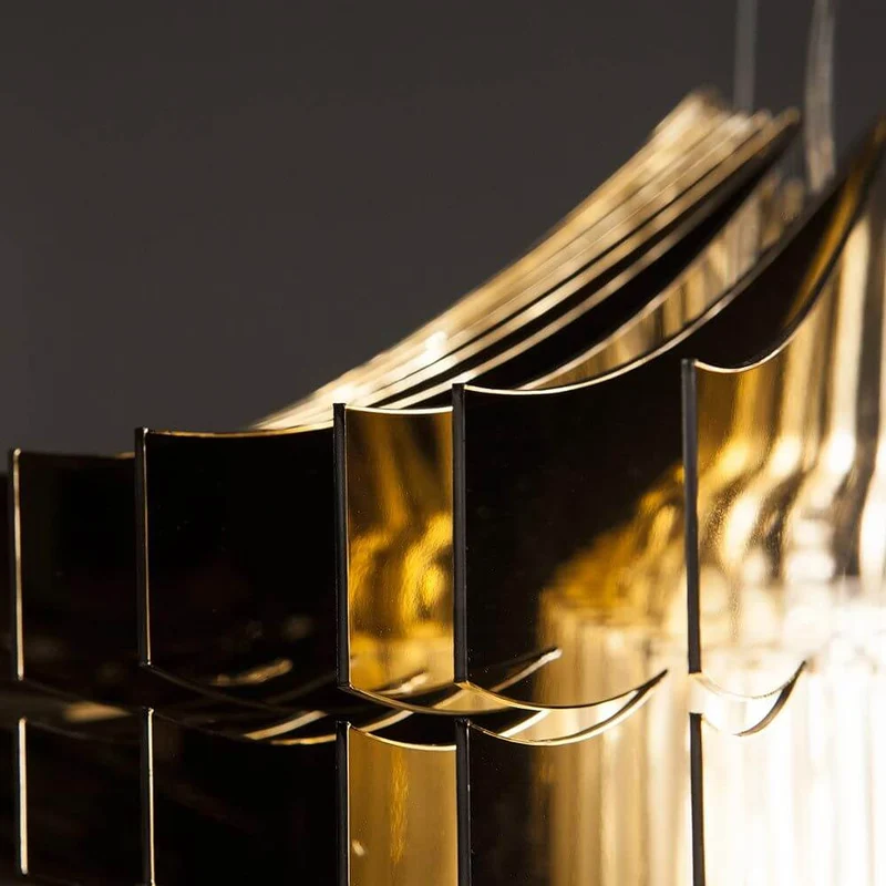 Slamp LED Hängelampe Aria Medium 3500lm 2700K Gold