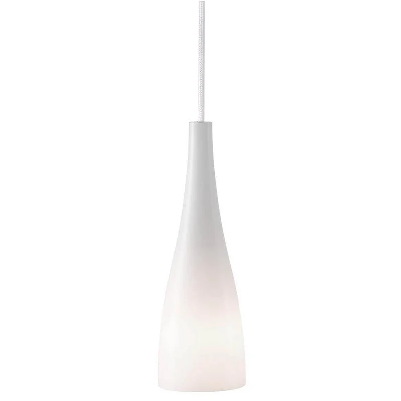 Embla Glas Pendelleuchte Weiß