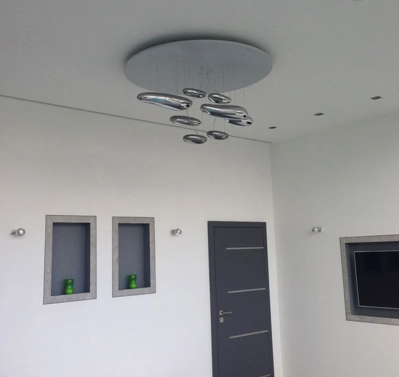 Artemide Mercury Sospensione Inox Pendelleuchte Edelstahl
