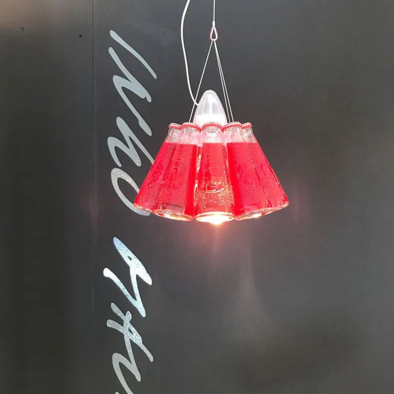 Ingo Maurer Campari Light Pendelleuchte Rot