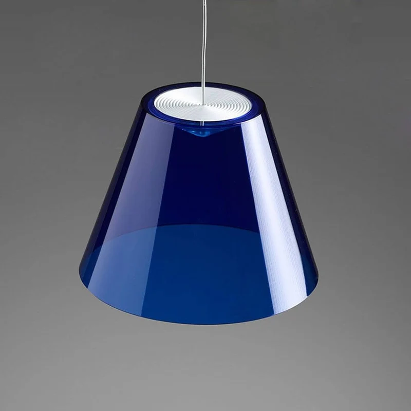Rotaliana Dina LED-Pendelleuchte Ø 20cm Blau